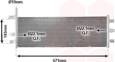 Van Wezel 06012727 - Радіатор, охолодження двигуна autocars.com.ua