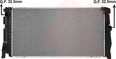 Van Wezel 06012775 - Радіатор, охолодження двигуна autocars.com.ua