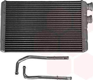 Van Wezel 06016707 - Теплообмінник, опалення салону autocars.com.ua