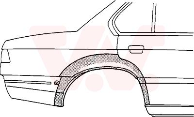 Van Wezel 0605148 - Боковина autocars.com.ua