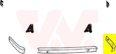 Van Wezel 0620534 - Буфер, бампер autocars.com.ua