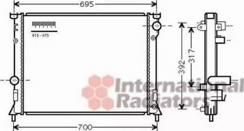 KOYORAD PL332491 - Радіатор, охолодження двигуна autocars.com.ua