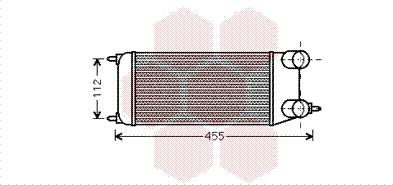 Van Wezel 09004264 - Интеркулер autocars.com.ua