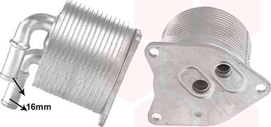 Van Wezel 09013709 - Масляний радіатор, автоматична коробка передач autocars.com.ua