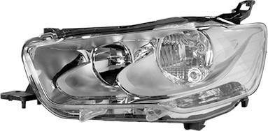 Van Wezel 0921963V - Основна фара autocars.com.ua