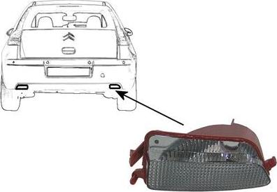 Van Wezel 0970930 - Фара заднього ходу autocars.com.ua