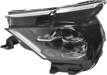 Van Wezel 0989965V - Основна фара autocars.com.ua