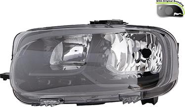 Van Wezel 0991963V - Основна фара autocars.com.ua