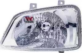 Van Wezel 1161961 - Основна фара autocars.com.ua