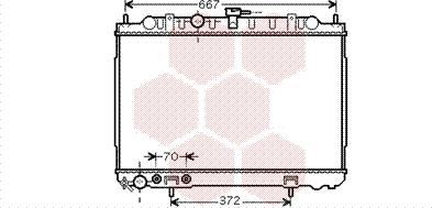 Van Wezel 13002239 - Радиатор, охлаждение двигателя avtokuzovplus.com.ua