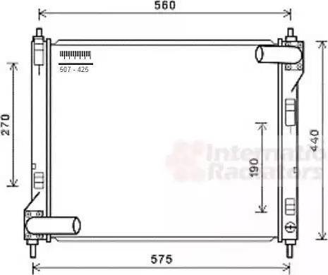 KOYORAD PL022564 - Радиатор, охлаждение двигателя avtokuzovplus.com.ua