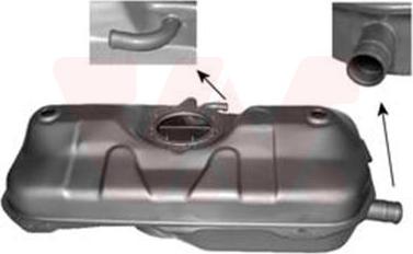 Van Wezel 1601081 - Паливний бак autocars.com.ua