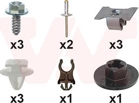 Van Wezel 1604796 - Монтажний комплект, крило autocars.com.ua
