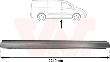 Van Wezel 1612101 - Подножка, накладка порога avtokuzovplus.com.ua