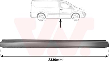 Van Wezel 1612103 - Подножка, накладка порога avtokuzovplus.com.ua