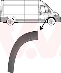 Van Wezel 1651404 - Облицовка / защитная накладка, дверь autodnr.net