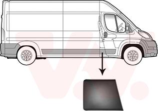 Van Wezel 1651406 - Облицовка / защитная накладка, боковина autodnr.net