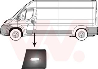 Van Wezel 1651407 - Облицювання / захисна накладка, боковина autocars.com.ua