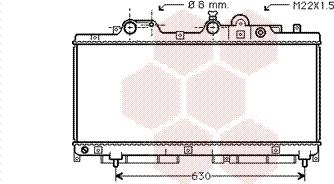 Van Wezel 17002147 - Радіатор, охолодження двигуна autocars.com.ua