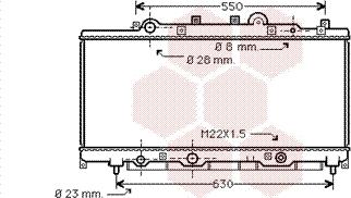 Van Wezel 17002149 - Радіатор, охолодження двигуна autocars.com.ua