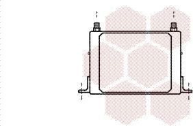 Van Wezel 17003117 - Масляний радіатор, автоматична коробка передач autocars.com.ua