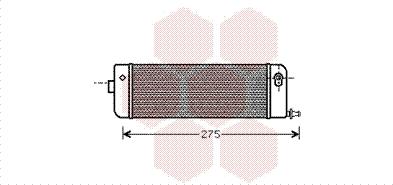 Van Wezel 17003276 - Масляный радиатор, двигательное масло avtokuzovplus.com.ua