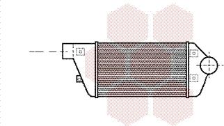 Van Wezel 17004114 - Интеркулер autocars.com.ua