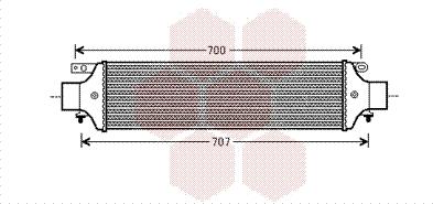 Van Wezel 17004364 - Интеркулер autocars.com.ua