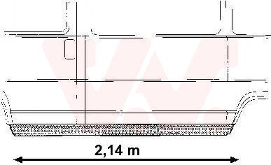 Van Wezel 1745109 - Боковина autocars.com.ua