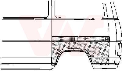 Van Wezel 1745145 - Боковина autocars.com.ua
