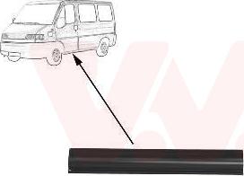 Van Wezel 1747101 - Підніжка, накладка порога autocars.com.ua