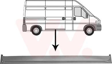 Van Wezel 1747274 - Дверь, кузов autodnr.net