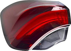 Van Wezel 1766925 - Задній ліхтар autocars.com.ua