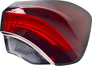 Van Wezel 1766926 - Задній ліхтар autocars.com.ua