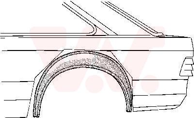 Van Wezel 1844345 - Колісна ніша autocars.com.ua
