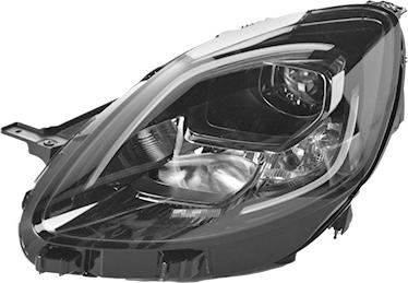 Van Wezel 1853961V - Основна фара autocars.com.ua