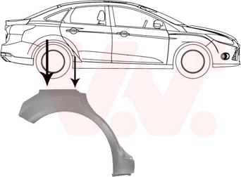 Van Wezel 1863148 - Боковина avtokuzovplus.com.ua