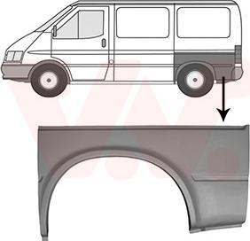 Van Wezel 1897147 - Боковина avtokuzovplus.com.ua