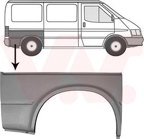 Van Wezel 1897148 - Боковина avtokuzovplus.com.ua