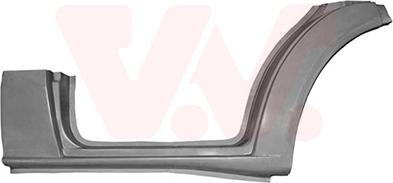 Van Wezel 1898160 - Підніжка, накладка порога autocars.com.ua