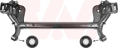 Van Wezel 1925629 - Балка моста autocars.com.ua