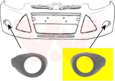 Van Wezel 1945497 - Облицювання, бампер autocars.com.ua