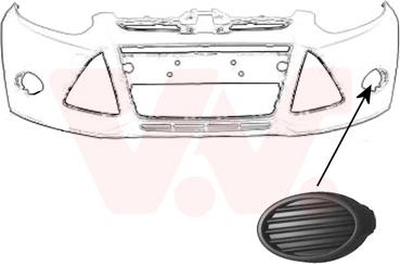 Van Wezel 1945595 - Облицовка, бампер avtokuzovplus.com.ua