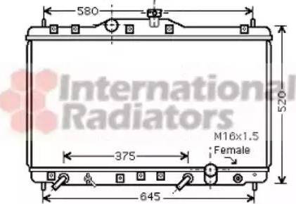 KOYORAD PL080463 - Радіатор, охолодження двигуна autocars.com.ua