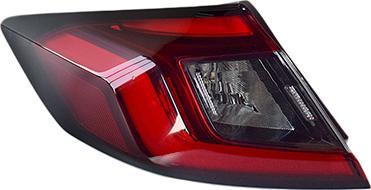 Van Wezel 2592931 - Задній ліхтар autocars.com.ua