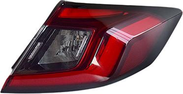 Van Wezel 2592932 - Задній ліхтар autocars.com.ua