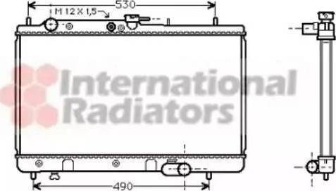 FPS 44 A1378 - Радіатор, охолодження двигуна autocars.com.ua