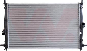 Van Wezel 27012714 - Радіатор, охолодження двигуна autocars.com.ua