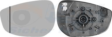 Van Wezel 2705837 - Дзеркальне скло, зовнішнє дзеркало autocars.com.ua