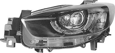 Van Wezel 2786967 - Основна фара autocars.com.ua